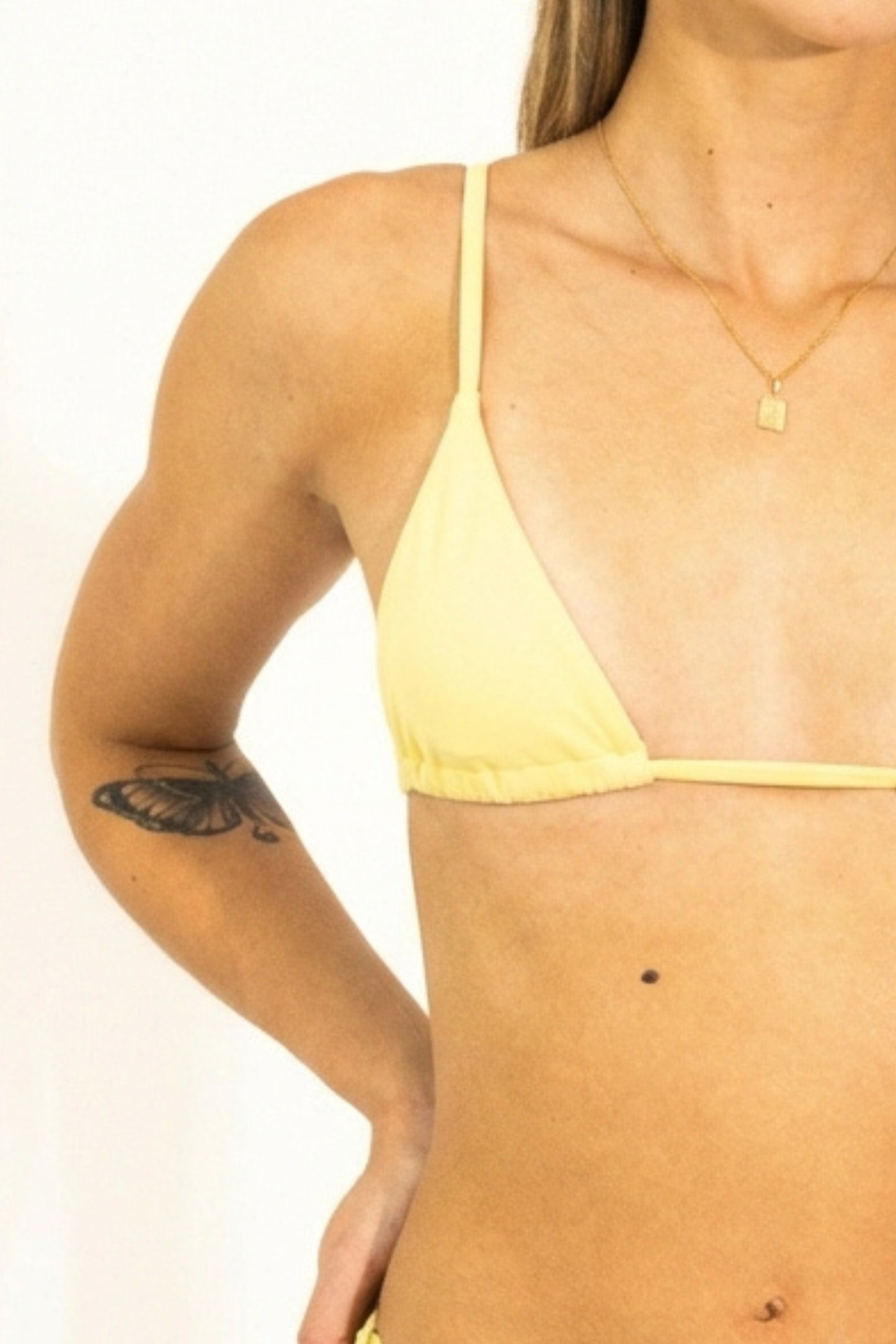 Top Nina Butter Yellow